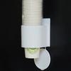 Disposable Paper Cup Dispenser Wall-mounted Plastic Water Dispenser Cup Holder Cup Container Paper Cup Frame Home Organizer
