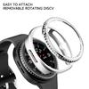 Bezel Ring+Cover for Samsung Galaxy Watch 8 Classic 46mm Protector Hard PC Bumper Shell Galaxy Watch8 Classic Case Protective