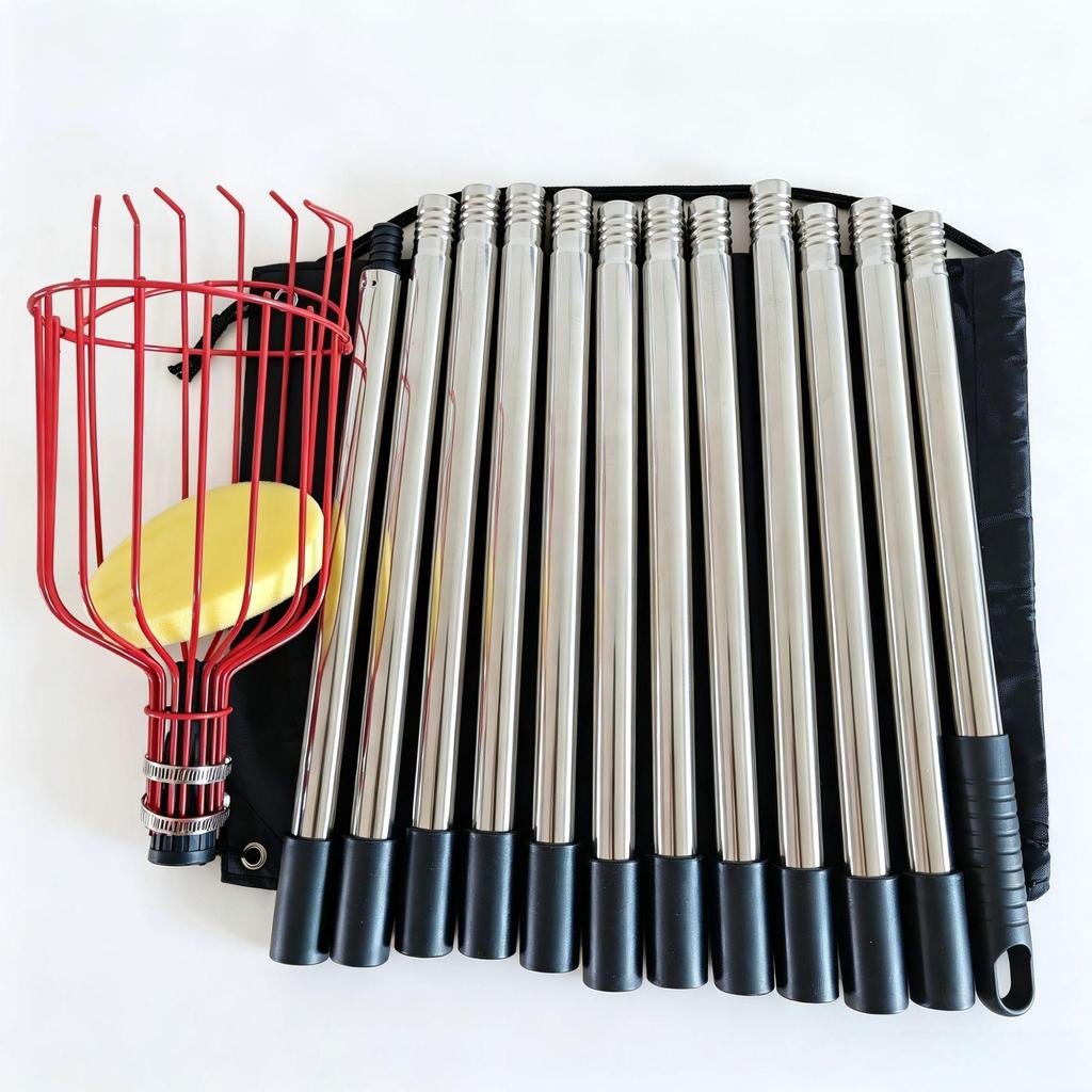 Stainless Steel High-Altitude Fruit Picker Tool