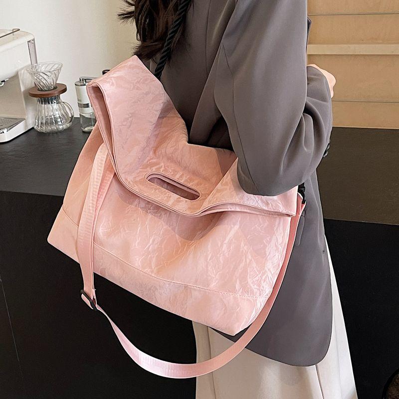 Versatile summer niche high-end tote bag women's fashion large capacity crossbody bag travel bag