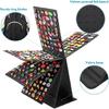 Portable Sturdy Felt Jewelry Books Organizers for Earrings Necklaces Rings with Large Capacity Home Organization