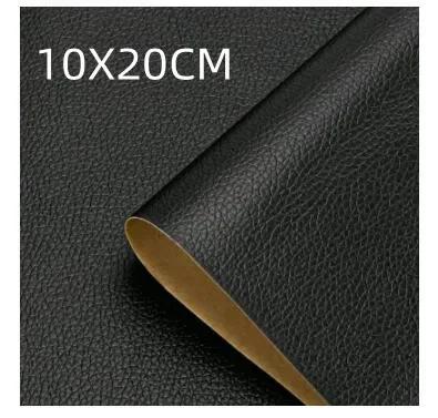 Black Thickened Self Adhesive Leather Sofa Repair Bed Soft Bag Leather Repair Subsidy Fix Mend Pu Artificial Leather Skin Patch