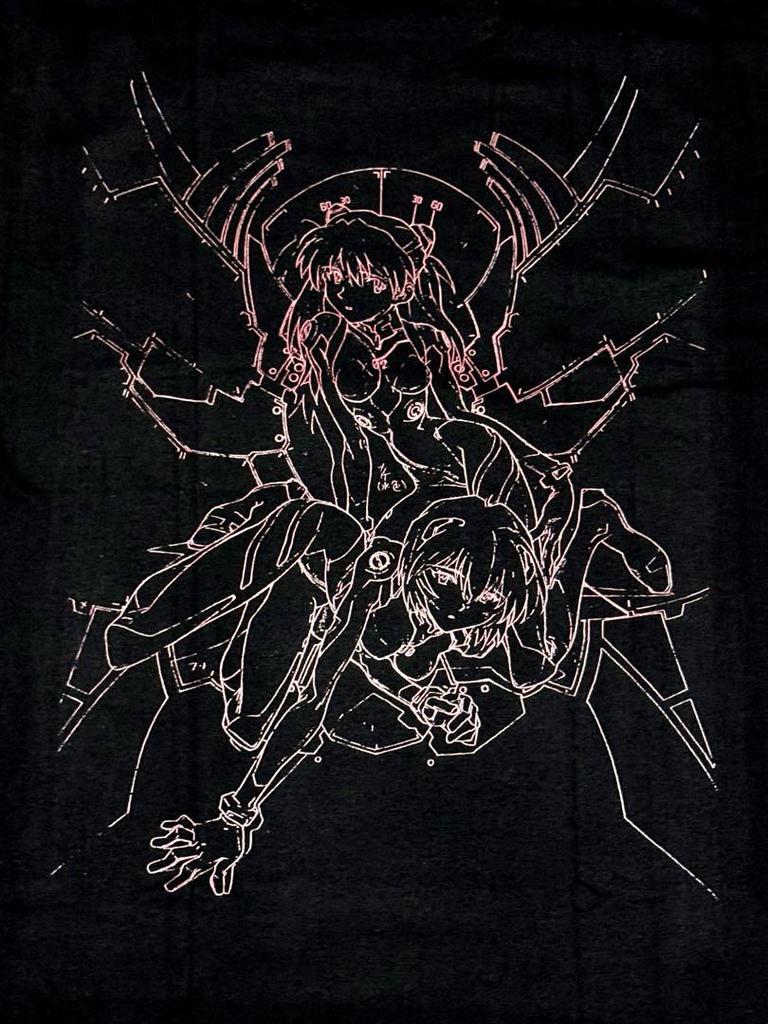 [USED] Evangelion Anime T-shirt, Size XL