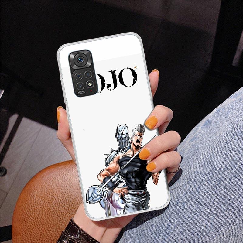 

Anime JoJo Bizarre Adventure Phone Case For Xiaomi Redmi Note 15 14 13 12S 12 11 Pro Plus 14S 11S 11E 10 10S 11T 5G Personalized Redmi Note 14 5G