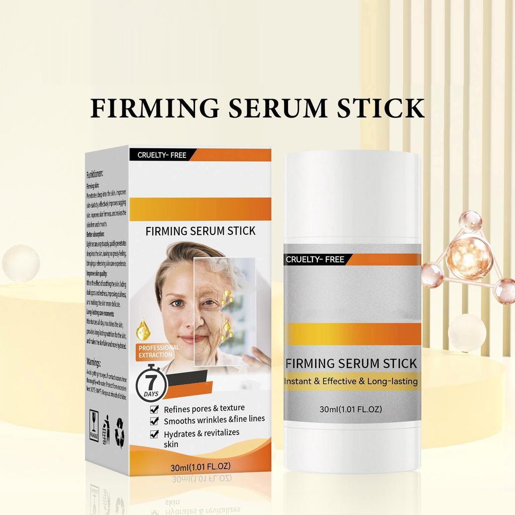 Skin Firming Serum Stick Gentle Moisturizing, Hydrating, Firming, Tender Neck And Facial Care Stick