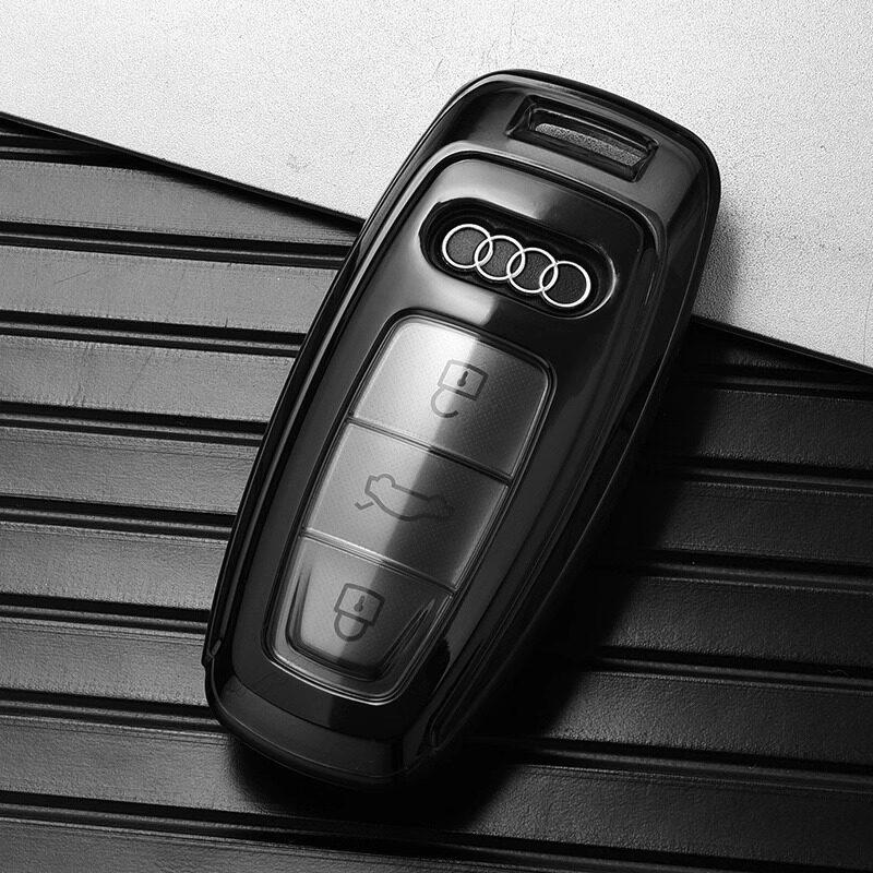 Q4e-tron Key Case for 2026 A6L/Q5/Q6Le-tron - Protective Buckle Shell