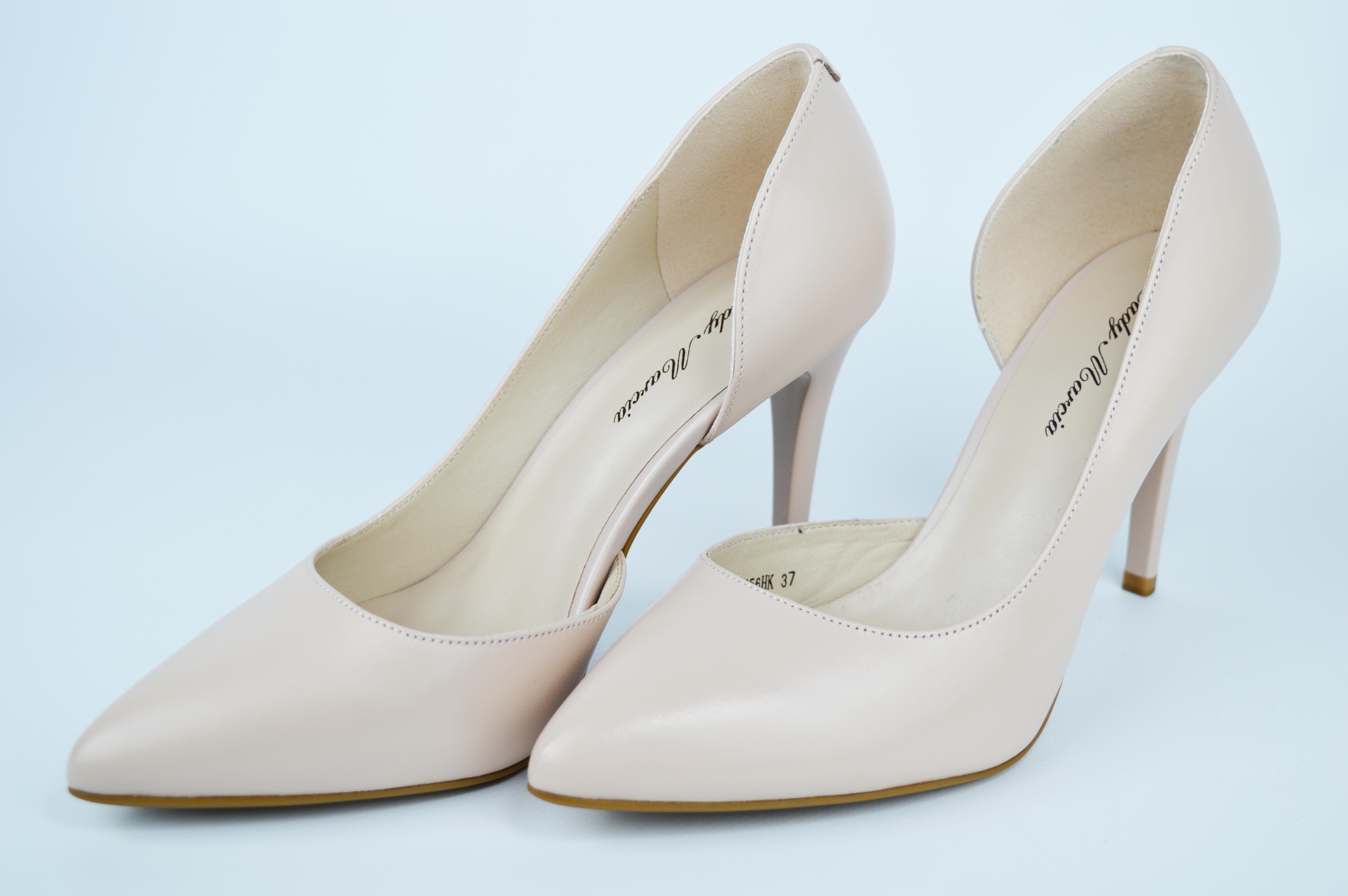 

Туфлі човника Lady Marcia 5303 36 Абрикосова шкіра 40 глибоко персикового кольору