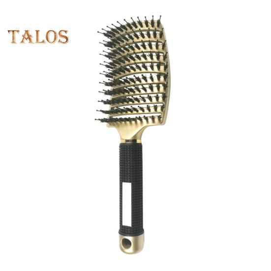 Vented Hair Brush Portable Anti-static Thin Thick Curly Long Wet Dry Hair Paddle Brush Women Girls Scalp Massage Hair Styling Detangling Comb