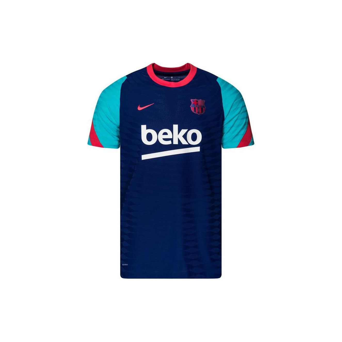 

Nike Футболка Vaporknit Barcelona Club Player Edition с буквенным принтом, прямого кроя, удобная, дышащая, с коротким рукавом, мужская, топы CW1398-456 M