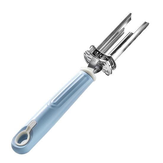 Adjustable Fruit And Vegetable Corers Tool Stainless Steel Bell Pepper Cutter Deseeder for Quick Core Removal Kitchen Gadget for Homemade Dishes