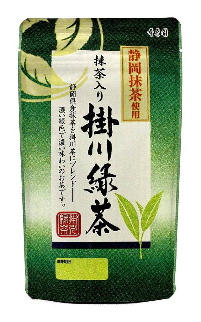 Juroen Kakegawa Green Tea with Shizuoka Matcha, 100g x 5 bags
