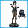 26cm Beautiful Girl Figure Hengshan Shijian Black Evening Dress Cloak Pvc Animation Peripheral Collectible Model Boy Gift