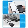 Portable Type C 2.5in SSDs Hard Drive Case for SATAs Drives Featuring Fast USB3.1 Connectivity 2.5Inch Hard Disk Box