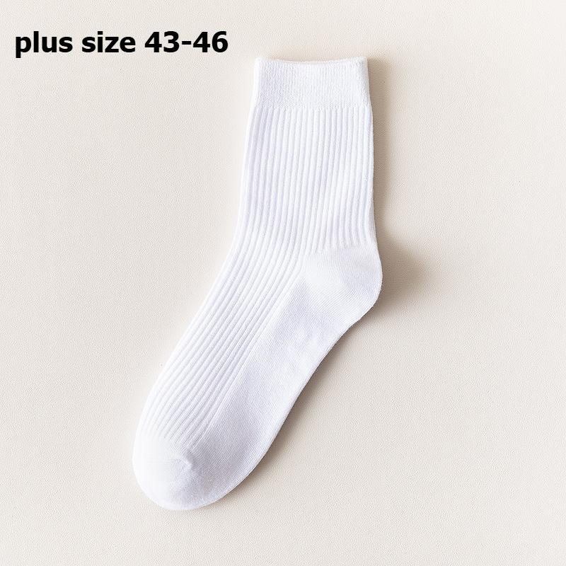 Pánské svislé pruhované bavlněné ponožky do půli lýtek Prodyšné ponožky Business Sports Socks
