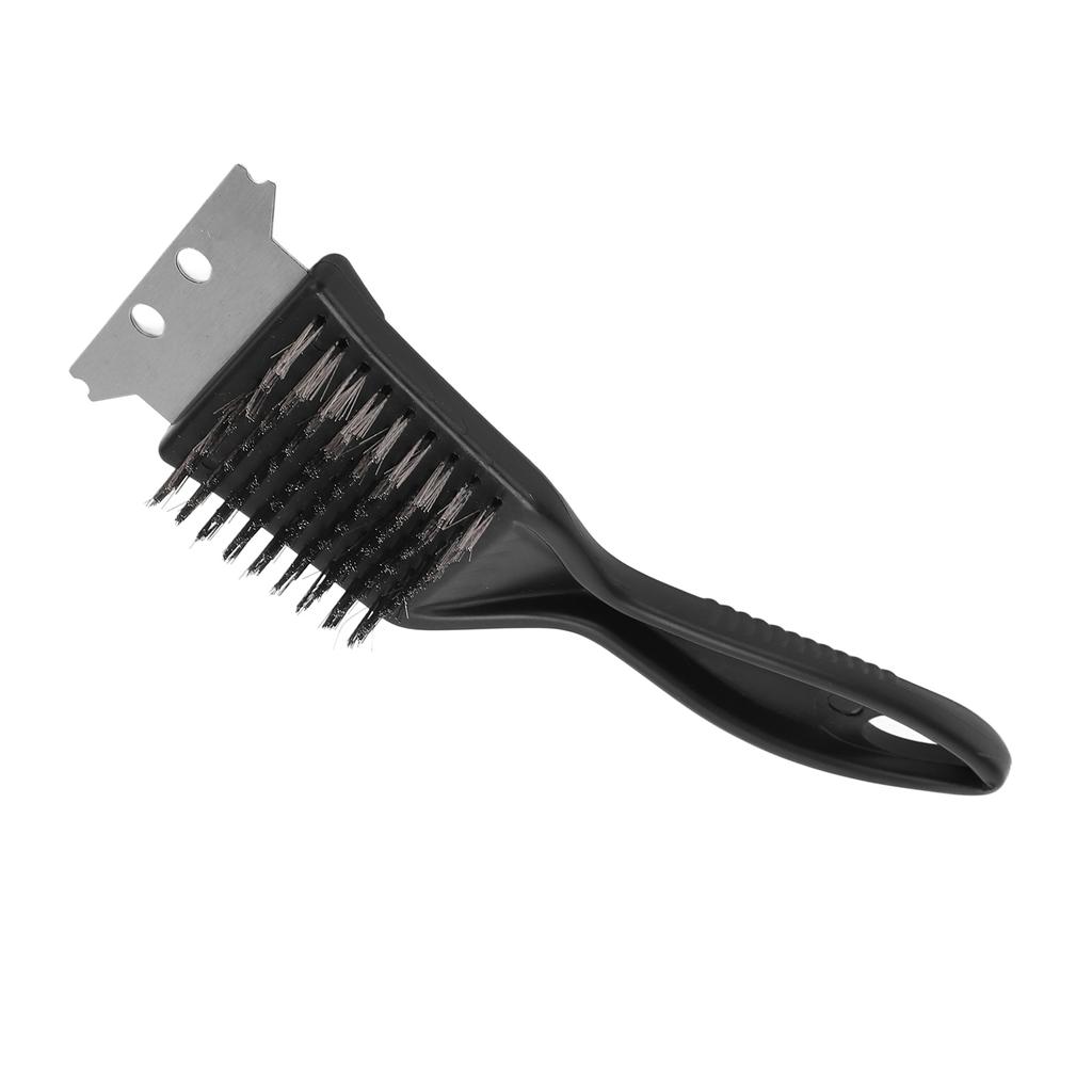 Portable Barbecue Brushes Outdoor Steel Wire BBQ Grill Cleaner Brush Scraper Cleaning Tool