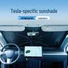 Full Bend Handle Front Windshield Sunshade: Umbrella-Style, Heat-Insulating Sun Protection with Pull Rope