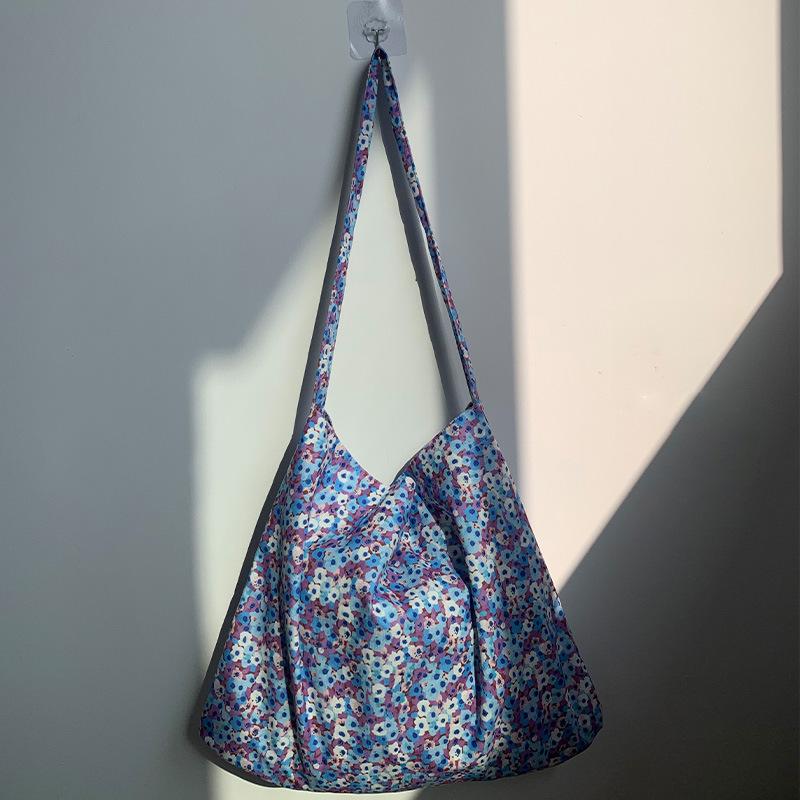 Schultertasche aus Kord-Canvas mit Leopardenmuster - Koreanischer Stil, Neues Sommer-College-Design