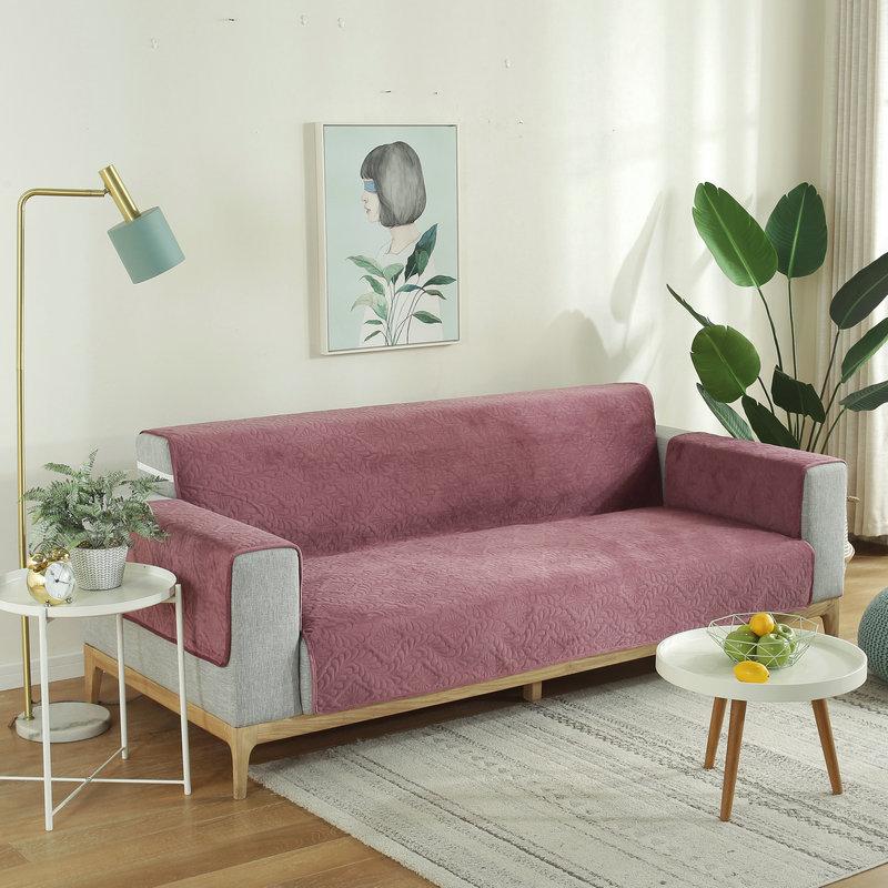 Plyšový potah na pohovku Integrovaný polštář na pohovku pro mazlíčky Kompletní sada ochranného polštáře na pohovku