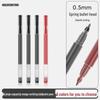 Large Capacity Bullet Tip Gel Pen - Black, Red, Blue for Office, Business, Exams, and Practice Writing.