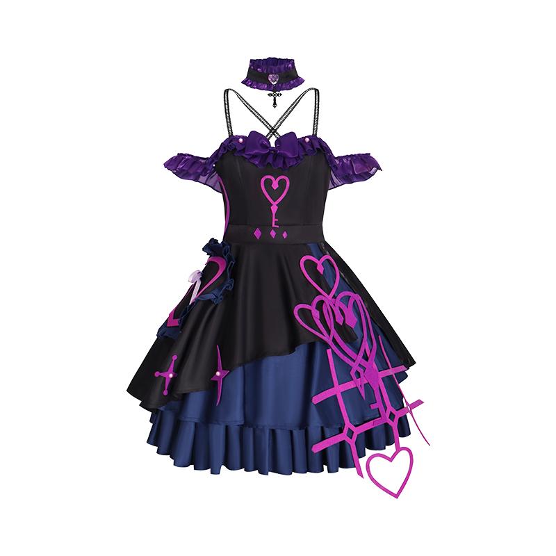 

Косплей Костюм Косплей Аниме Honor Of Kings Милое Фиолетовое Платье Ангел Полный Комплект Для Хэллоуина Игровой Вечеринки Костюм Для Женщины L 50-55kg бежевый