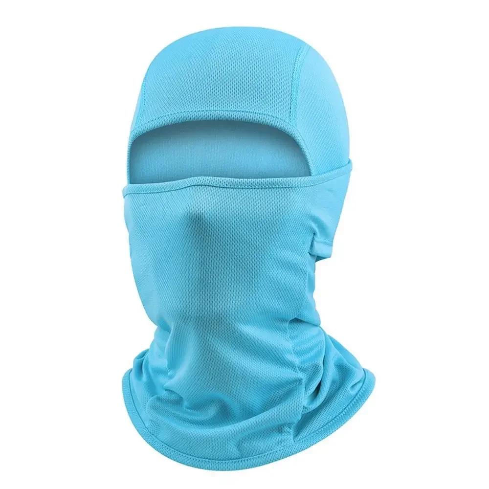 Caps Cycling Balaclava Full Face Ski Cover Bicycle Hat Windproof Breathable Anti-UV Motocross Motorcycle Helmet Liner Hats