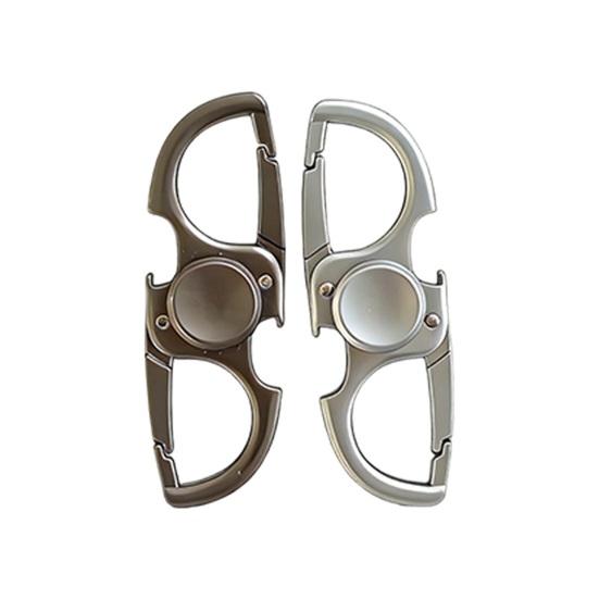 Breloczek ze stopu cynku Fidget Spinner Wytrzymały Gadżet EDC Otwieracz do butelek Wielofunkcyjne narzędzie 3 w 1