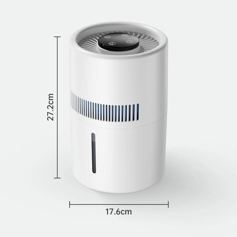 4L Bezmlžný Velkokapacitní Zvlhčovač Sterilizace Studená Evaporace Molekuly USB Nabíjení Bezpečnější Vícenásobná Filtrace Zdravější