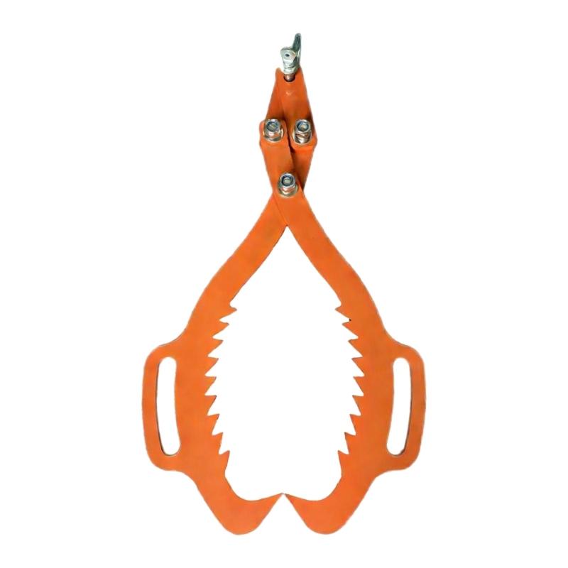 Large Capacity Firewood Tongs Featuring Design not Slip Handle For Safe Efficient Wood Handling Up To 50