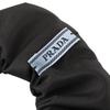 Scrunchie Hair Tie Hair Accessory Nylon Material 1IF015 2DMI F0632 Black Gold Hardware [Prada]