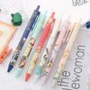 12pcs Lucky Fish Pen Retro National Stationery Student Press Neutral Pen Student Prizes Supplies Graduation Season Back To School