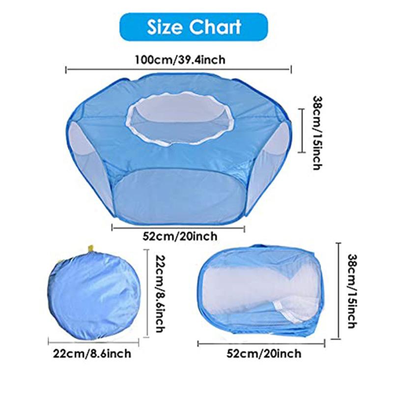 Pet Folding Fence Pet Playpen Small Animals Cage Tent For Guinea Pig Rabbits Hamster Chinchillas