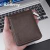 Baellerry RFID Protection Card Holder for Men Fashion Zipper Wallets Artificial Leather Money Bags Coin Purse