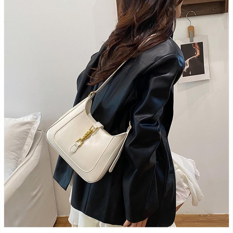 Damen Umhängetasche modisch und vielseitig Sommer neue Schultertasche Designgefühl Nischen Eimertasche