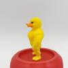Eco-friendly 3D Printed Parody Muscle Duck Ornament