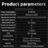 FY8176 Network Cable Tester Sensitivity Adjustable Line Tracer Fault Distance Locator/Cable Length Test RJ45 Network Wire Finder