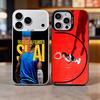 S-Shai G-Gilgeous A-Alexander Colorful Silver Back Phone Case For IPhone 17 16 15 14 13 12 11 Plus Pro Max Plus