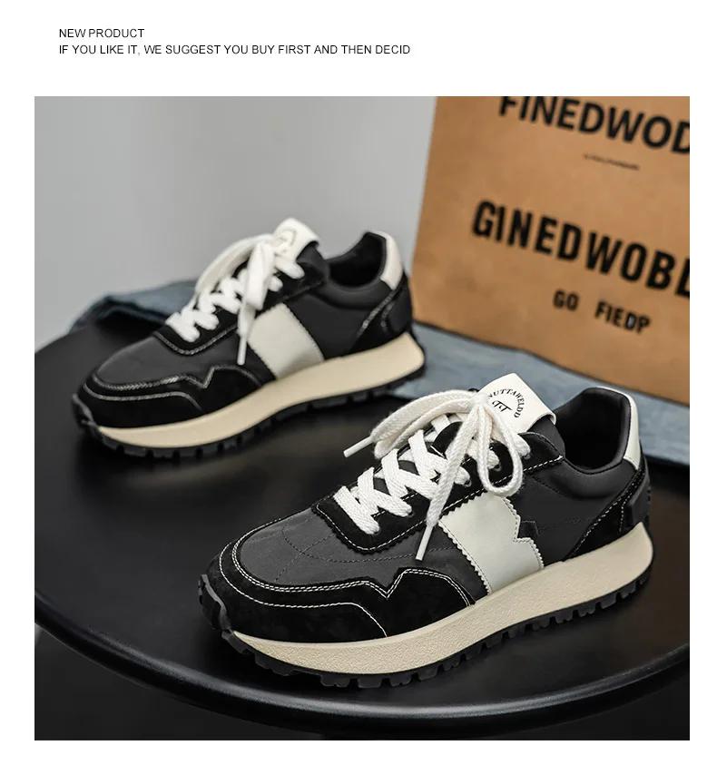 New Designer Men Shoes Fashion Sneaker Casual Sport Shoes Young Man Cool Trainers