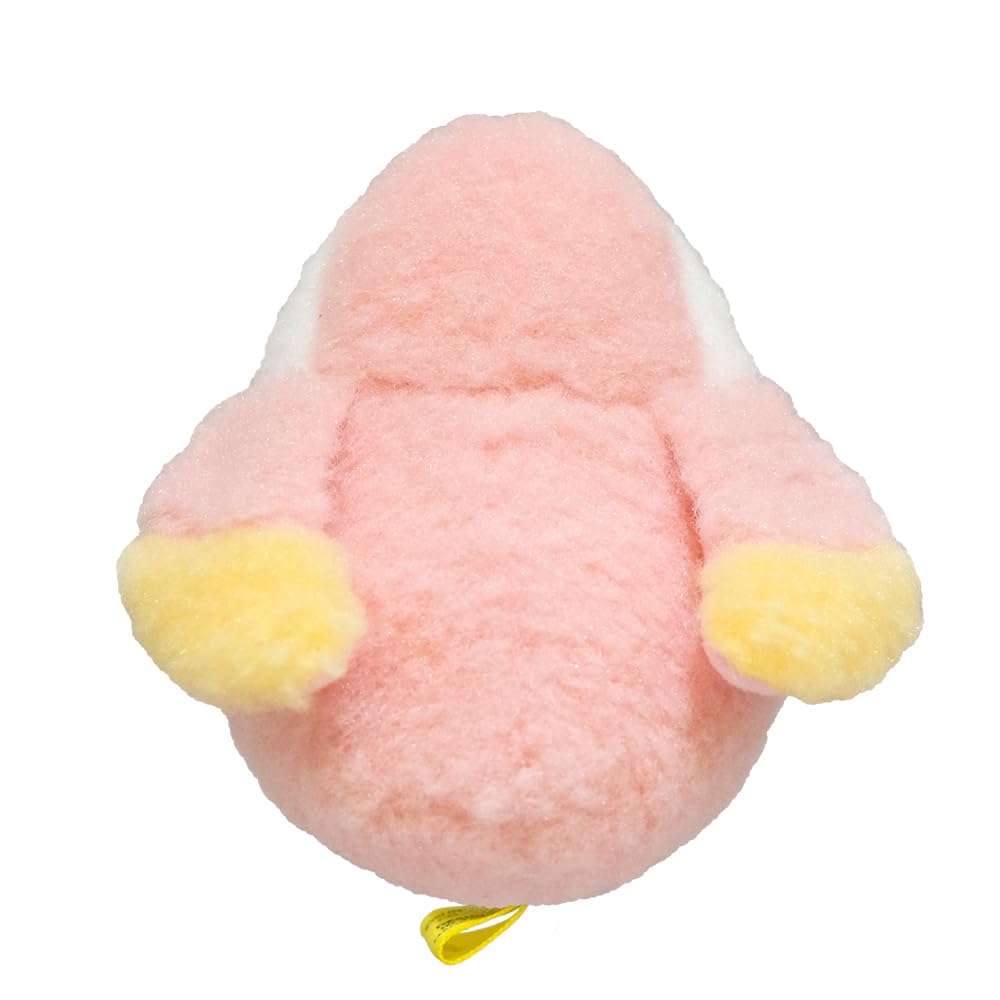 Sunlemon Powabiyori Bourke's Parrot Pink S 9 X 8.5 X 10cm Plush Animal P-8772