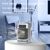 7W Mini Desktop Bladeless Fan Household Detachable Filter Air Conditioning Fan Portable USB Charging Fan 168*145*225mm