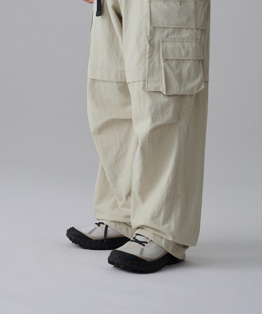 MUSINSA STANDARD [City Leisure] Belted Multi-Pocket Cargo Pants [Dusty Cream]
