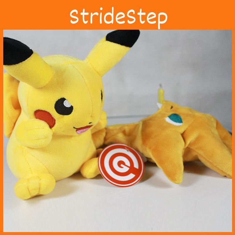 Urocze Pluszowe Zabawki Cosplay Pikachu Mega Pokemon Cos Charizard Miękkie Wypchane Zabawka dla Dzieci Do Przytulania