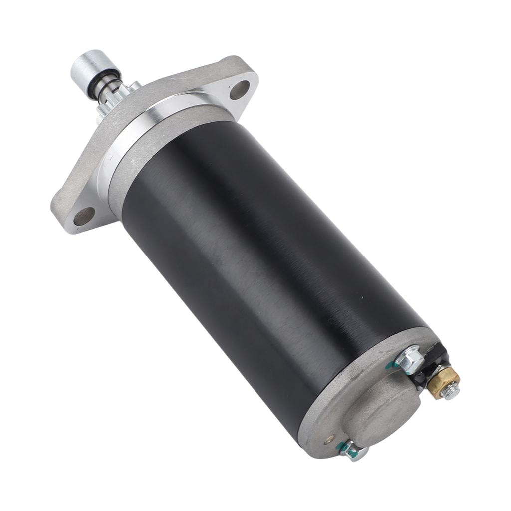 Outboard Motor Starter Marine Starter Motor T15 Starter with 10 Teeth Gear Copper Iron Aluminum Resistant for Improved Boating Performance
