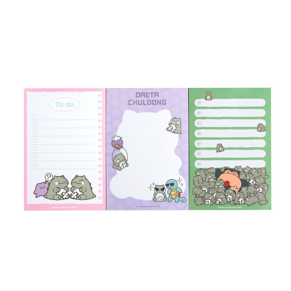 

[Pokemon] Pokemon Store Substitute Doll To-Do List Memo Pad