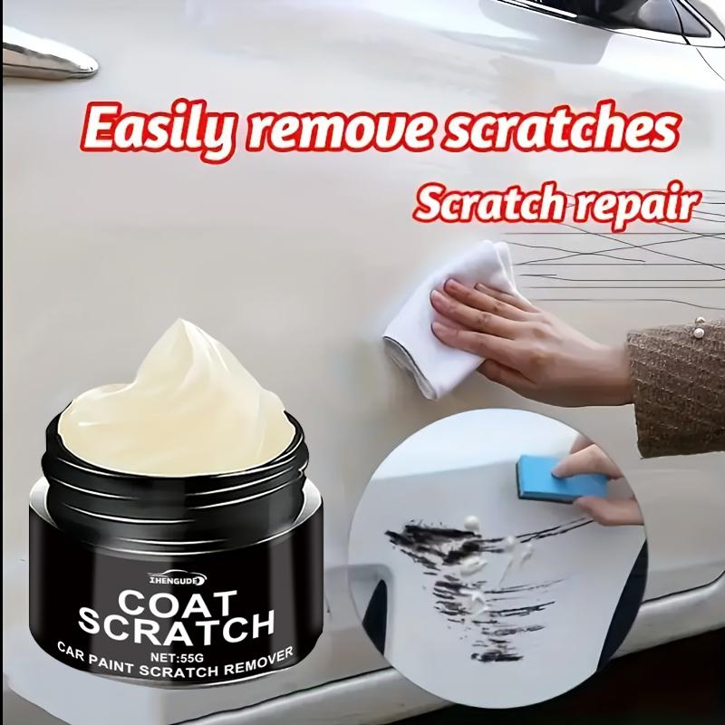 Car Scratch Repair Wax 55g - Universal Paint Scratch and Swirl Remover, Vehicle Exterior Maintenance Repair Polishing Paste