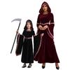Parent-Child Halloween Cosplay Costume, European Medieval Vampire Party Outfit