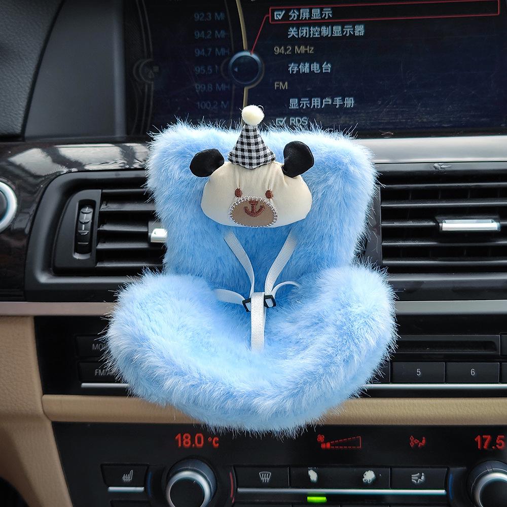 Puppensitz Autozubehör Ornament Labub Sicherheitssitz Puppenzubehör Dekoration