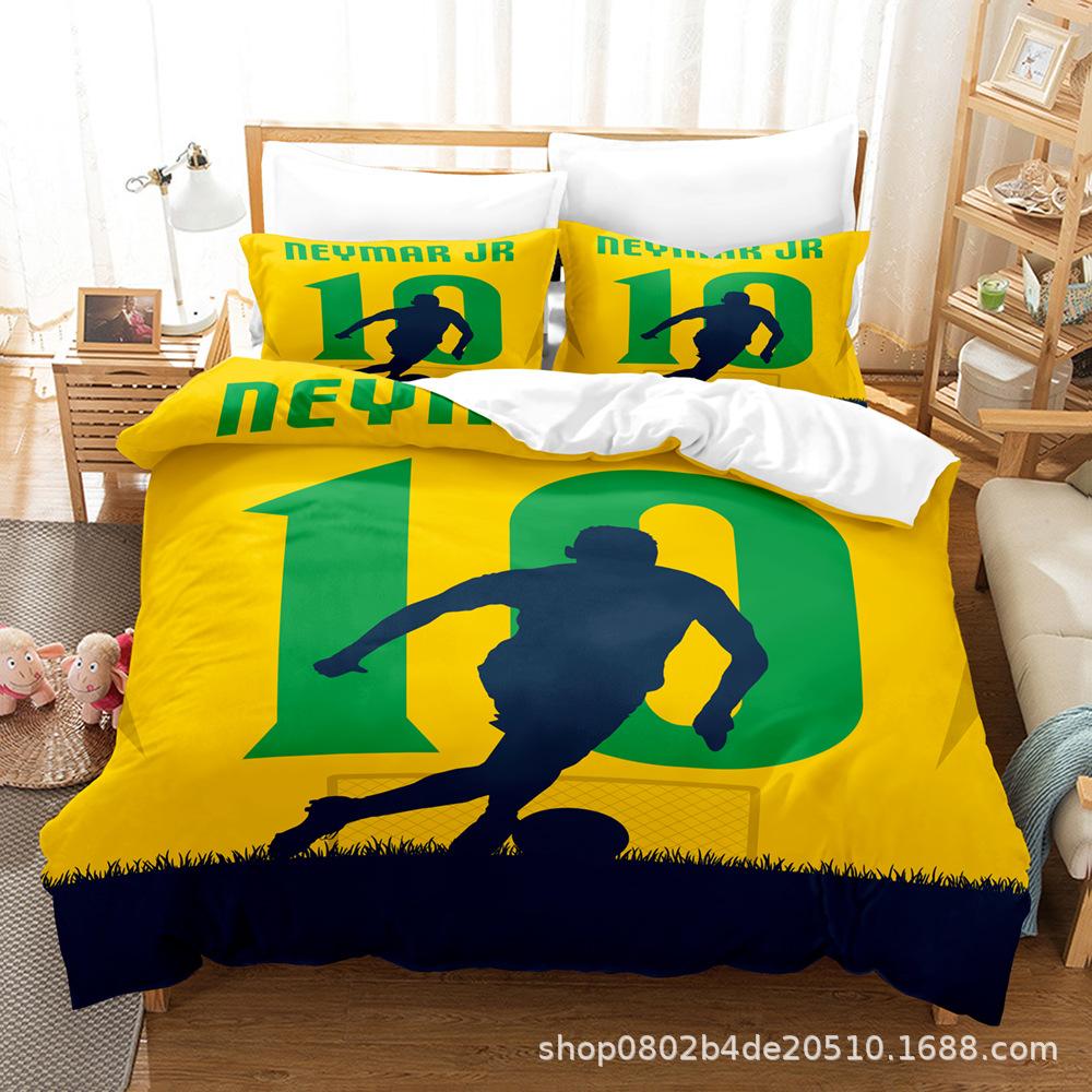 

Модная технология печати, 3D цифровая печать, постельное белье, пододеяльники, наволочки, комплекты из трех предметов quilt cover 90 * 190 pillowcase 50 * 75 * 1