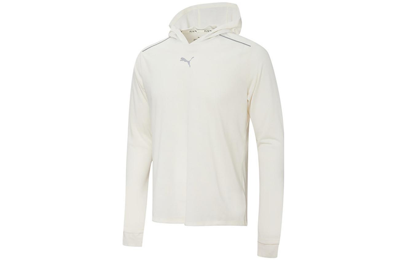 PUMA Sweatshirts Men s White Hooded Moderate Regular 520862-73 M