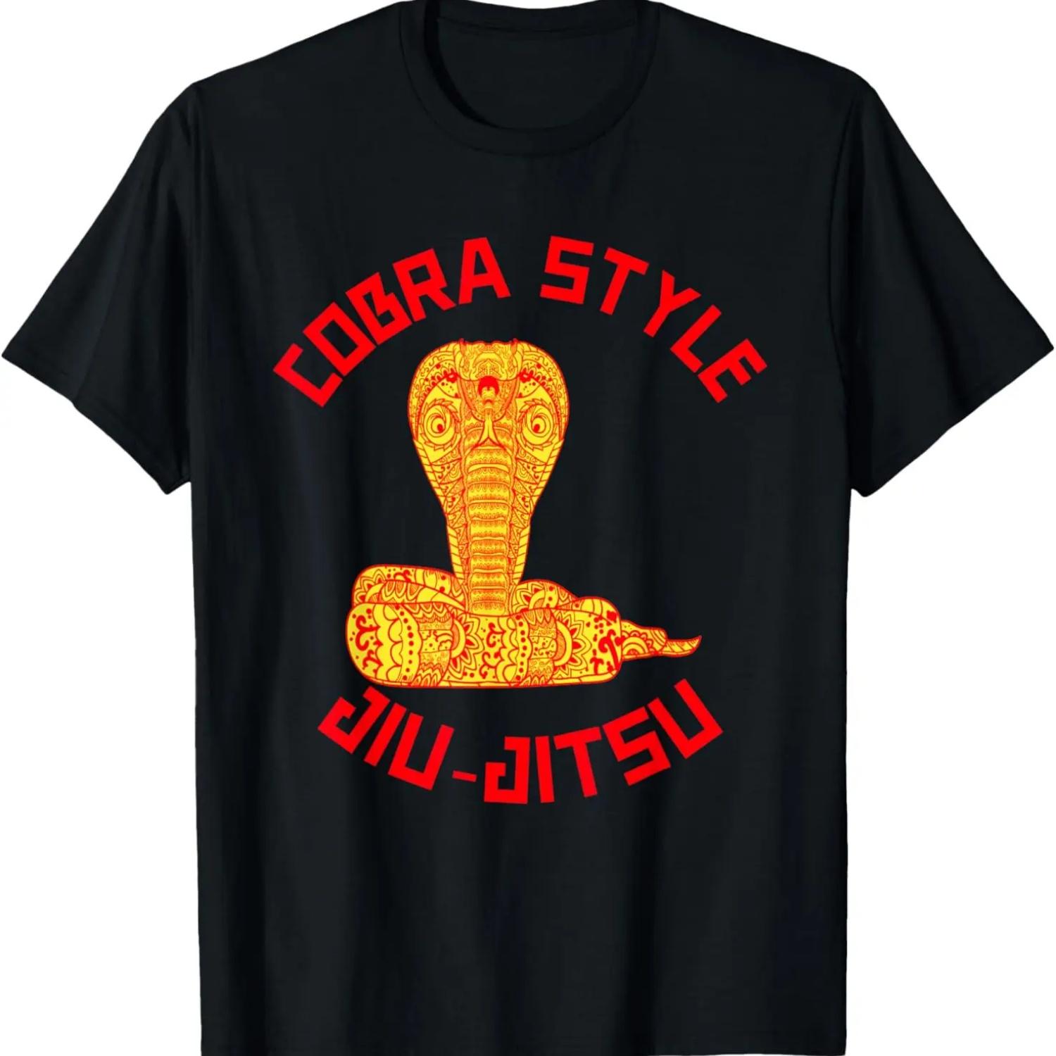 Футболка в стиле Кобра Джиу-джитсу, Полная Кобра, BJJ, MMA, Грэпплинг S