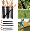 12 Szt 18Cm Śledzie Do Namiotu Typu Y Na Kemping, Plażę, W Góry + Torbą